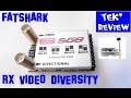 Rx 58 ghz diversity fatshark 32ch race band  presentation