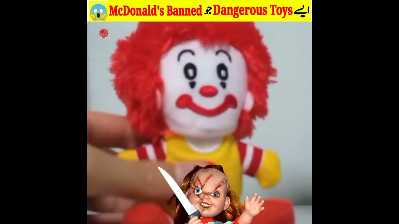 بچوں کے خطرناک کھلونے  🔥🧟 McDonald's Made Most Dangerous Toys | Mudassir Talks