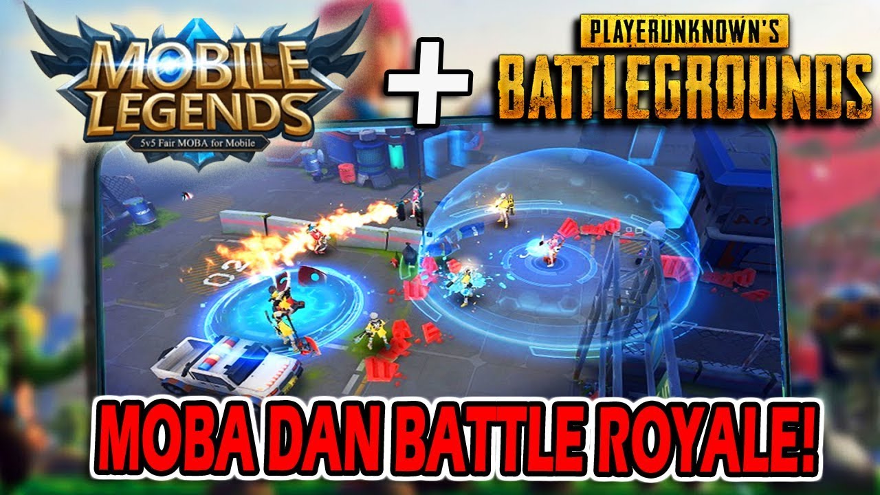 MOBA BATTLE ROYALE PUBG ML UNIK BANGET WAJIB COBA YouTube