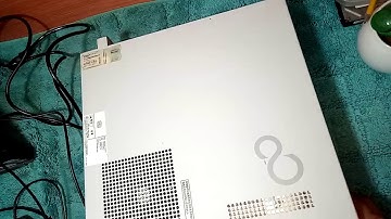 How to open Fujitsu cpu