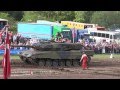 Leopard 2 Tank Pulling at Allingåbro Motor Festival 2014