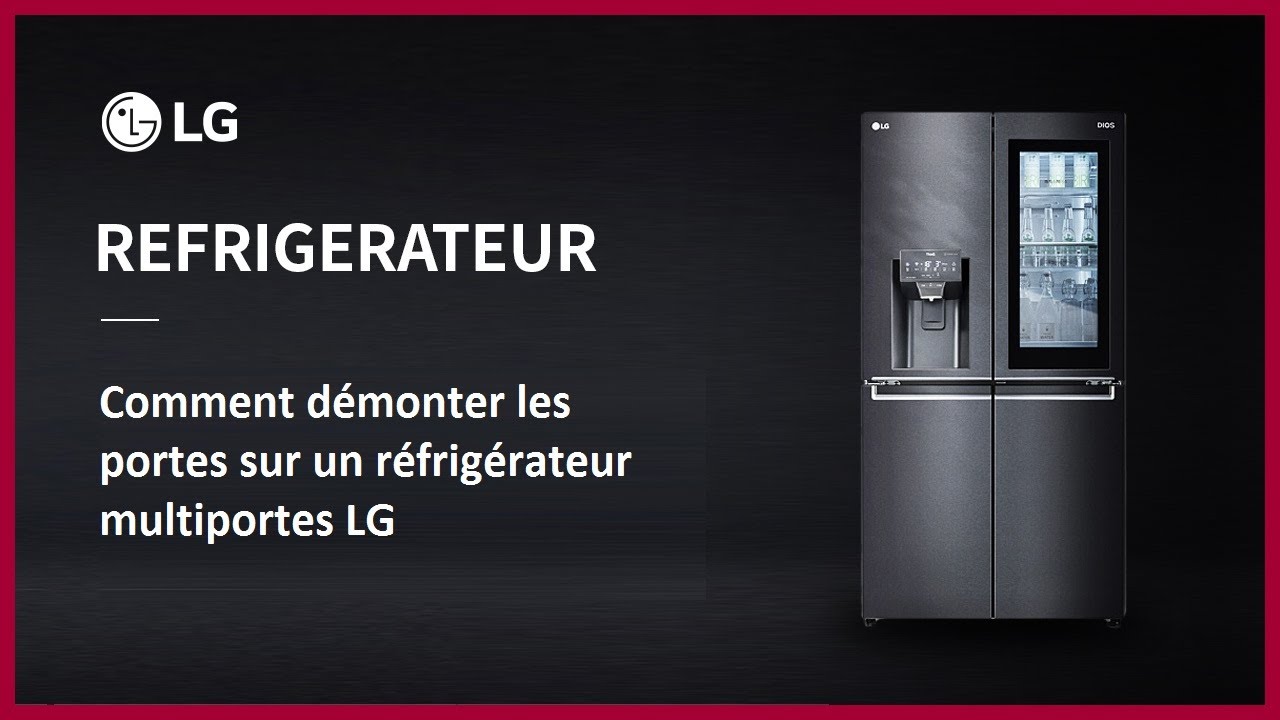 Blanc] Réfrigérateur américain LG GR-L196TLQA : connecteur de