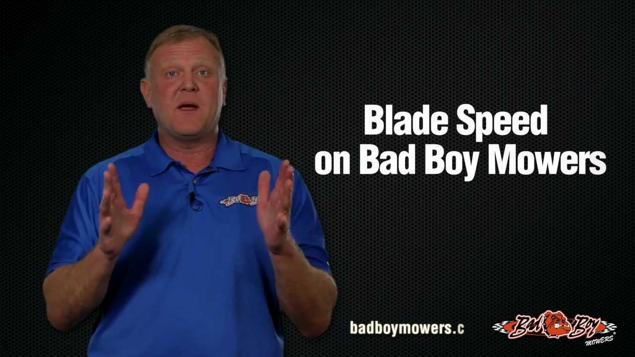 Lawn Mower Blade Tip Speed Chart