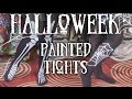 How to Make Halloween Themed Painted Tights : DIY ~HALLOWEEK~