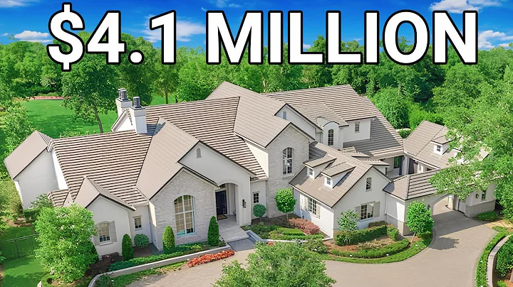 Tour INSIDE a $4.1 Million GOLF COURSE MANSION!! Woodforest Golf Club in Montgomery TX