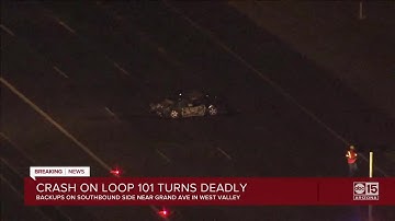 Crash on Loop 101 turns deadly