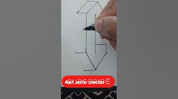 3d drawing&alphabets #art #drawing #artist #3d #3dart #shorts #short #viral #trending #trend #video
