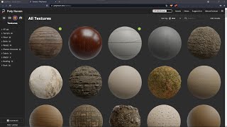 Video Guide - Download and Use Textures for Materials in Blender, Free, Quick, Easy From Polyhaven