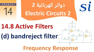 chapter 14 Frequency Response | 14.8 Active Filters (d) bandreject (Notch filter)  + Problem 4.13