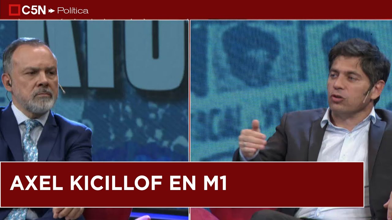AXEL KICILLOF, sobre el acto de MILEI en el Movistar Arena: ""Está FUERA de la realidad"