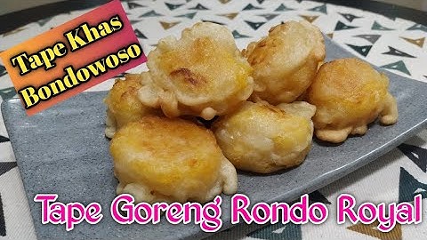 IDE BISNIS!!,Resep Tape Goreng Rondo Royal, Tape Khas Bondowoso,Renyah Dan Enak||Cooking With Qui