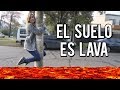 EL SUELO ES LAVA: THE FLOOR IS LAVA CHALLENGE | Lyna Vlogs