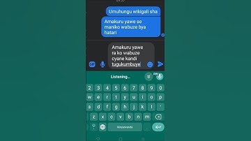 Uko wavuga ikinyarwanda bikiyandika( KINYARWANDA VOICE TYPING)