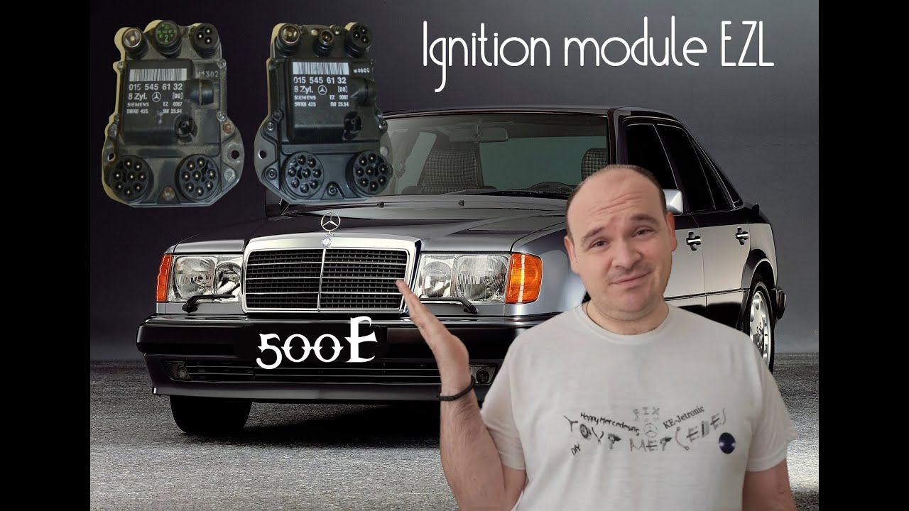 ㉦Mercedes Ke-Jetronic㉦ - ?The EZL on the M119 engine. This time 