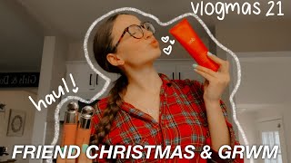 FRIEND CHRISTMAS + grwm | vlogmas day 21 by Macy Greer 128 views 5 months ago 7 minutes, 54 seconds