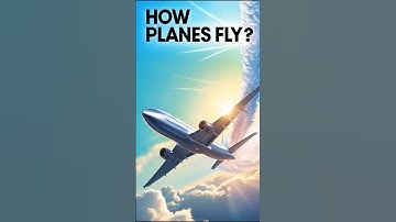 How Do Planes Fly? Explained in 30 Seconds! ✈️