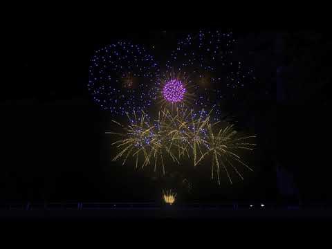 Feu d'artifice pyromusical