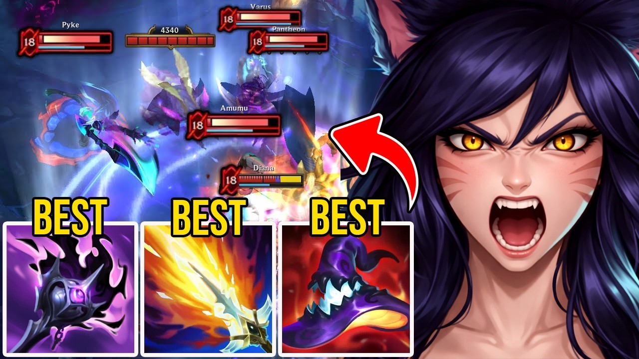 AHRI MID IS ILLEGAL THIS PATCH! ONE SHOT EVERYTHING! – 2026 Ahri MID Gameplay