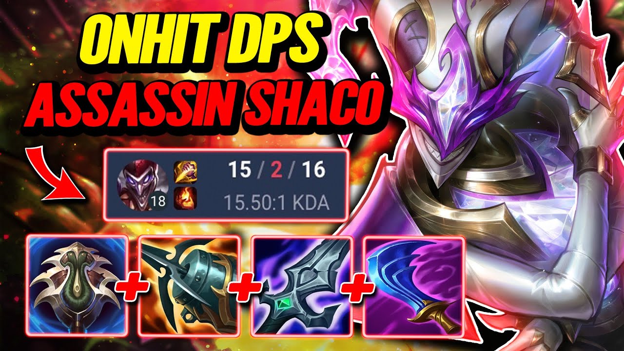 DPS 2.33 Attackspeed Shaco! - S14 Emerald Ranked [League of Legends] Full Gameplay - Infernal Shaco