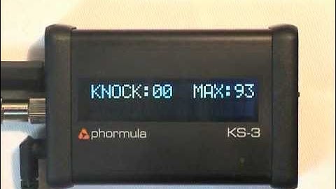 Phormula KS-3 Knock Detection System - Demo (3/3)