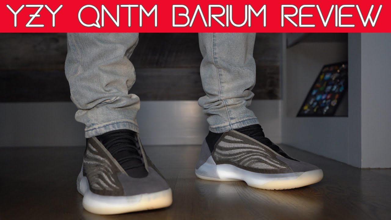 Yeezy QNTM Barium Review and On Foot Look - Modern Future