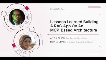 Lessons Learned Building a RAG App on an MCP-Based Architecture