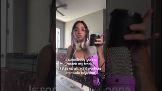 it would be SO FUN 💜🌻🎶 #matchmyfreak #musicproducer #vocalist Net Worth