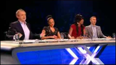 Frankie Cocozza sings The Scientist - The X Factor 2011 Live Show 2 - Boys