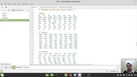 Improving BBC chess engine: TAPERED EVALUATION (getting game phase scores)