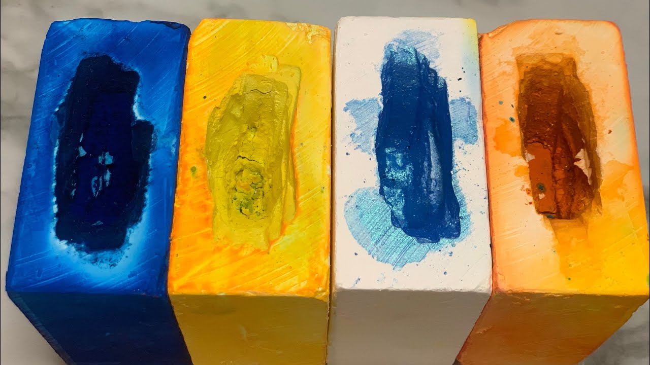 Dyed inside out soft & Crispy Gym Chalk - YouTube