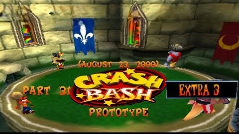 Crash Bash Prototype: (August 23, 2000) Part 31: Extra 3 (Mallet Mash)