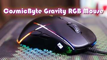 Cosmic Byte Gravity Gaming Mouse Unboxing and Review | Best Gaming Mouse under 1000