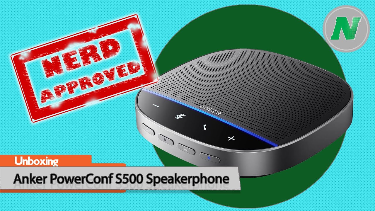 Unboxing The Anker PowerConf S500 Speakerphone - YouTube