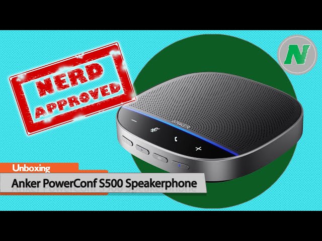 Unboxing The Anker PowerConf S500 Speakerphone - YouTube