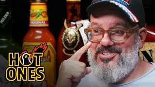 David Cross Embraces the Extremes of Spicy Wings | Hot Ones