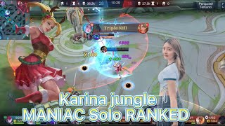 KARINA JUNGLE MANIAC SOLO RANKED - BAR BAR GAMING