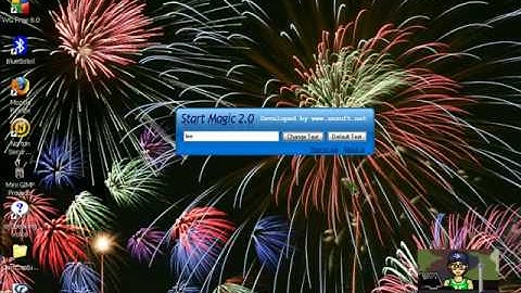 Change the XP Start Button Text Easily