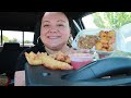 Orange Chicken, Crab Rangoons, Chinese Food Mukbang