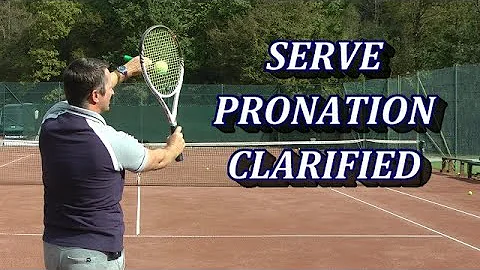 Tennis Serve Pronation Explained For Flat, Slice & Topspin Serves