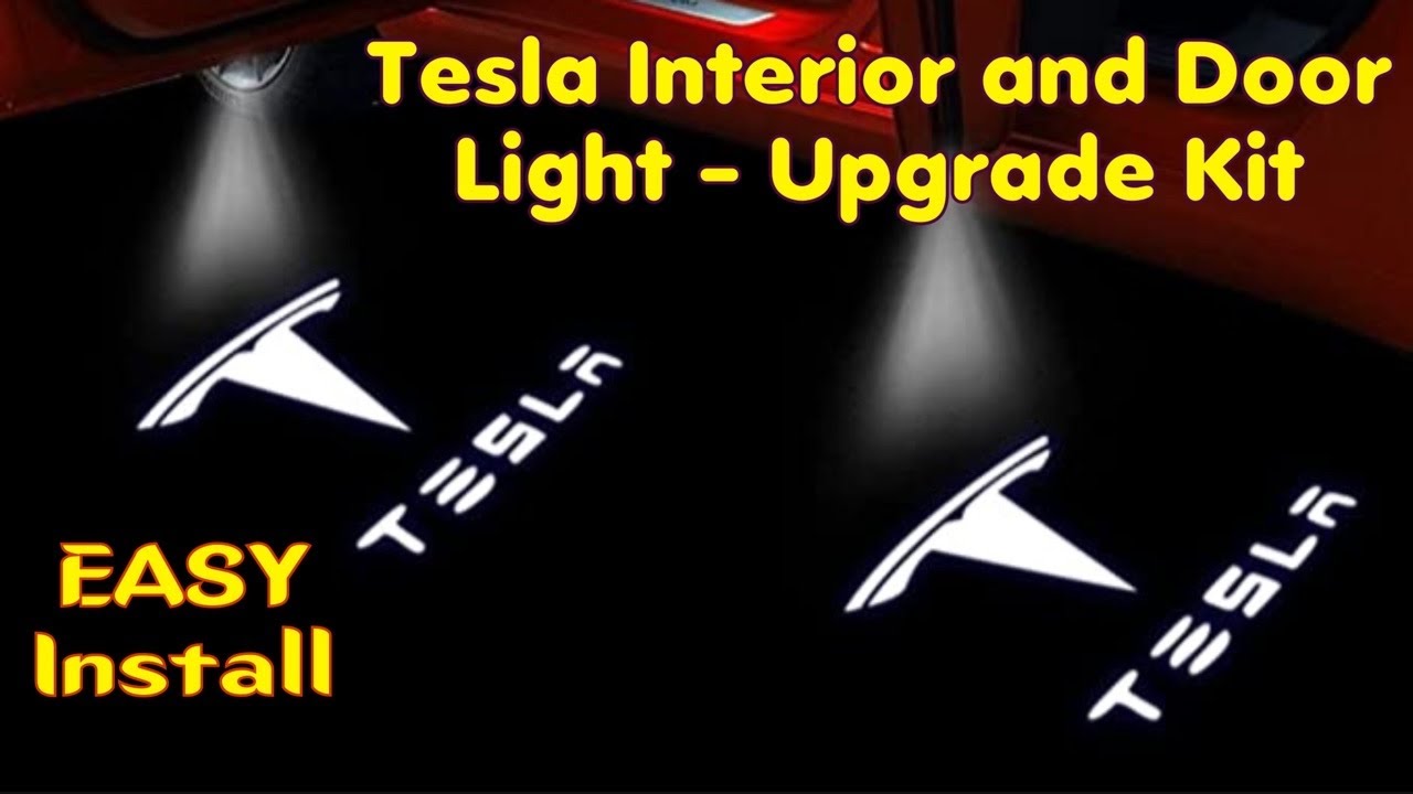 ✨ Tesla Projection Door Light - Logo Upgrade ✨ 