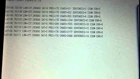 GPS Shield Test with Arduino