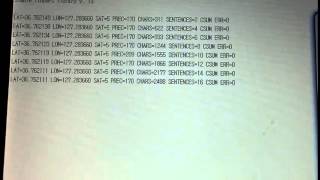 GPS Shield Test with Arduino screenshot 5