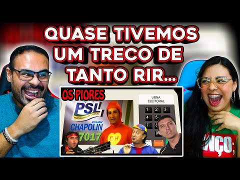 REACT FALA DE TUDO 🔴 Os Mais Engraçados e Bizarros Candidatos do Brasil! 2.0