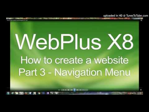 How to create a website using Serif WebPlus X8 - Part 3