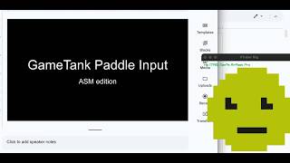 GameTank Console Paddle Support in Assembly Language
