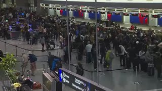 Travel troubles: Cancelled flights cause chaos for holiday travel