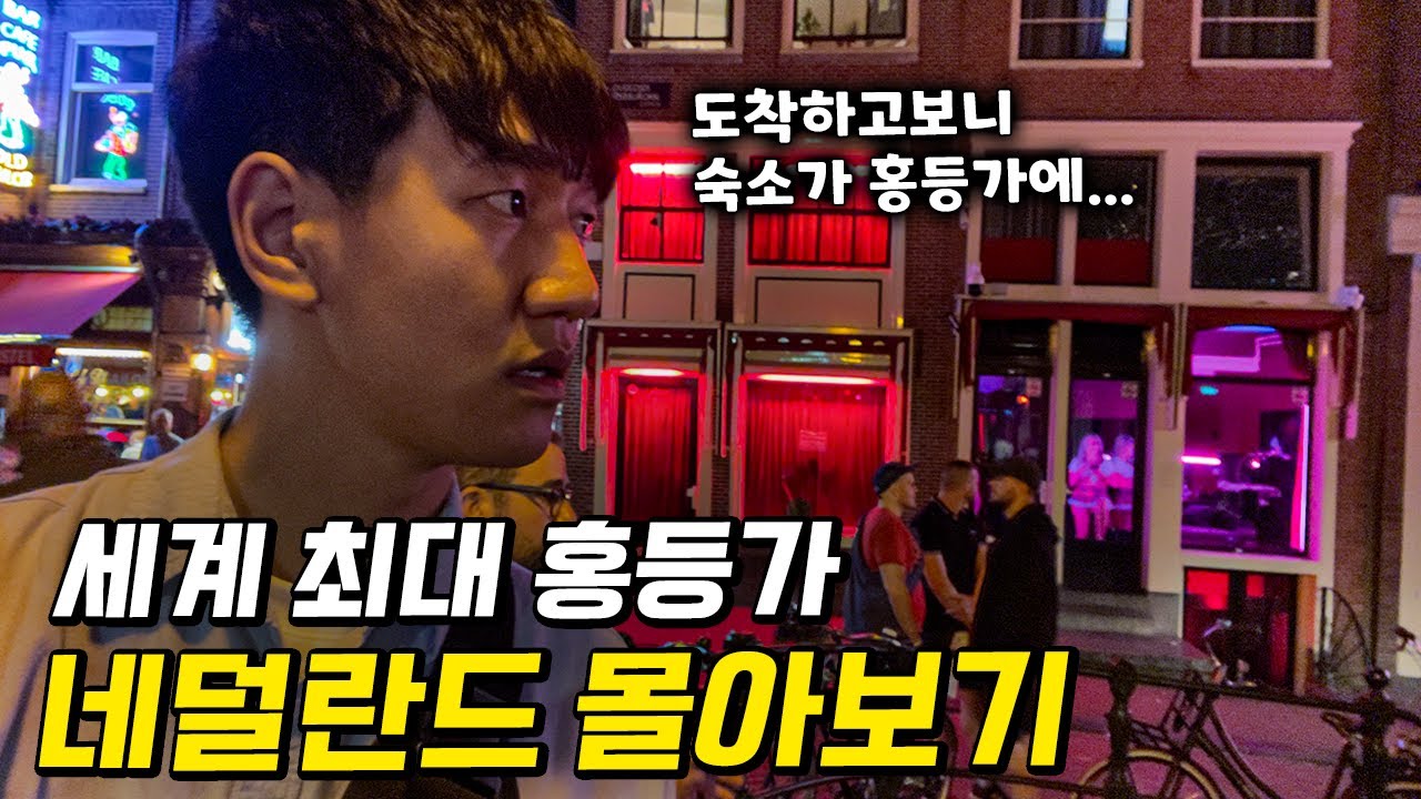 마약, 성매매, 모든 불법이 합법인 네덜란드 몰아보기