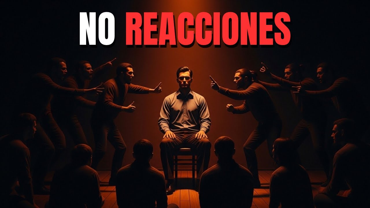 CUANDO NO REACCIONAS, CONTROLAS EL MARCO