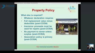 Insurance Refresher: ACE Webinar