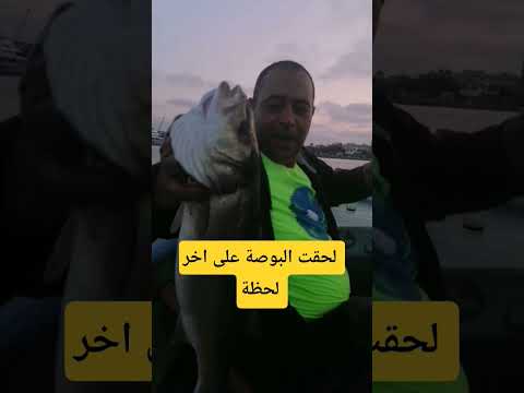 السمكه شدت ولحقت البوصة على اخر لحظة